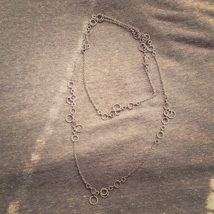 Silver necklace